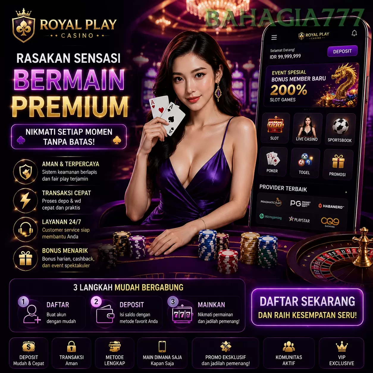 BONUS GARANSI KEKALAHAN SALDO KEMBALI 100_ promotion image